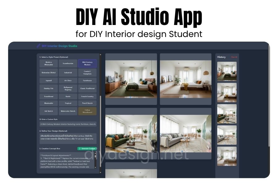 diy interior design ai